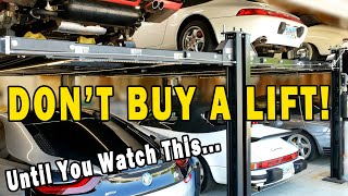 WATCH Before you BUY A LIFT Garage FourPost LIFT UPDATE [upl. by Maddis870]