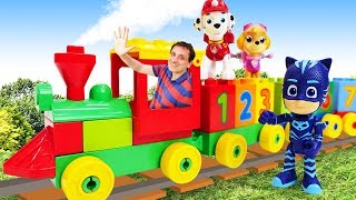 Video e giochi per bambini Video con i treni Lego [upl. by Niaz714]