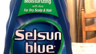 Selsun Blue Moisturizing Dandruff Shampoo EYE LID ITCH RELIEF [upl. by Comfort]