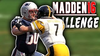 Can Big Ben Play Defensive Tackle  Madden 16 NFL Challenge [upl. by Ong842]