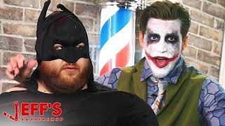 JOKER REVEALS FATMANS IDENTITY  Jeffs Barbershop [upl. by Yanarp]