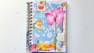 Daphne’s Diary planner flip through 2024 [upl. by Nahtanoj]