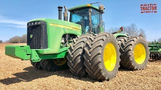 John Deere 9520 and Great Plains 3500 Turbo Max [upl. by Zedecrem]