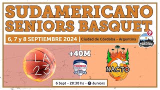 40M  LA23 Córdoba Argentina vs Nacimiento Basket Chile  Septiembre 2024 [upl. by Atinad104]