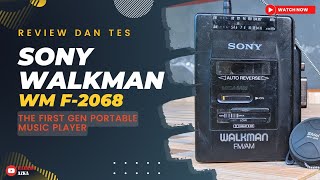 Review Sony Walkman WM F2068  Pemutar Musik Portabel Generasi Pertama [upl. by Iyre]