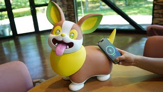 【粘土】おしりで充電ワンパチ作ってみた Making Yamper「Lifesize」【ポケモン】 Pokémon Clay Art [upl. by Em]