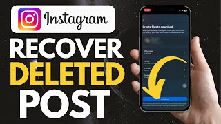 How To Recover Deleted Instagram Posts After 30 Days [upl. by Ardnassac]