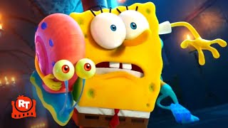 The SpongeBob Movie Sponge on the Run 2020  The Suit of Armor Fight Scene  Movieclips [upl. by Ebony371]