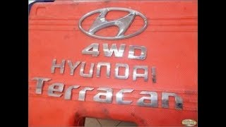 Hyundai Terracan  Regenarcja Alternatora i wymiana pasków [upl. by Lodhia]