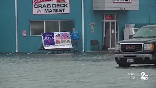 Eastern Shore buffeted by Fridays storm [upl. by Di307]