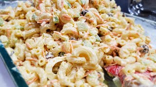 COOKING MACARONI SALAD WITH MOE MONEY [upl. by Sucitivel]