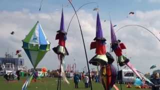 Norddeich 23 Internationales Drachen und Windspielfest 2013 HD [upl. by Deryl171]