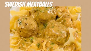 How to make Swedish Meatballs  The Best Swedish Meatballs  Lana’s Kitchen [upl. by Sacram214]