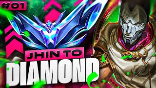 Jhin Unranked to Diamond 1  Jhin ADC Gameplay Guide  Season 13 Jhin Gameplay [upl. by Ahseekan150]