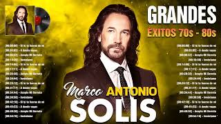 Marco Antonio Solís grandes éxitos  Las Mejores Baladas Románticas de los 80 y 90 [upl. by Ofelia]