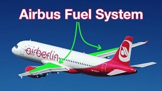 How does the AIRBUS FUEL SYSTEM work Explained by CAPTAIN JOE [upl. by Mcdonald]