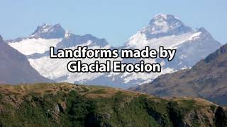 Glacial Processes and Landforms [upl. by Deys753]