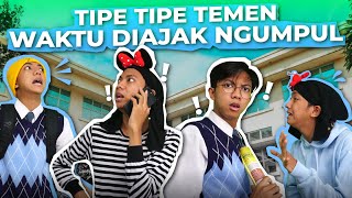 TIPE TIPE TEMEN WAKTU DIAJAK KUMPUL😭😭☝️ [upl. by Aihsetal435]