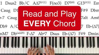 Learn EVERY Chord and Chord Symbol  The 7 Systems [upl. by Blayne]