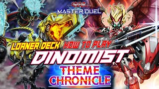 MASTER DUEL  LOANER DECK THEME CHRONICLE HOW TO PLAY  COMBO DINOMIST LOANER DECK EVENT [upl. by Ardeen]