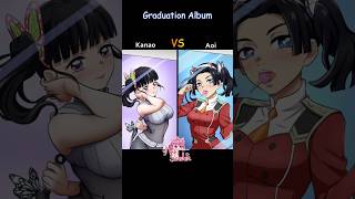 Which is Best Zero Two VS Hinata GRADUATION ALBUM  Kimetsu no Yaiba  AnimeCosplay の卒業アルバム if [upl. by Niehaus]