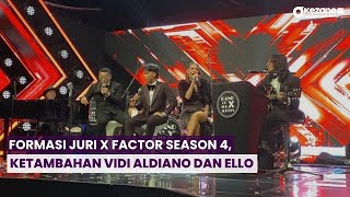 Formasi Juri X Factor Indonesia Season 4 Siap Temukan Penyanyi Hebat dengan Faktor X [upl. by Ahseket]