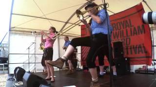 Oompah Brass Girls Just Wanna Have Fun [upl. by Newmann]