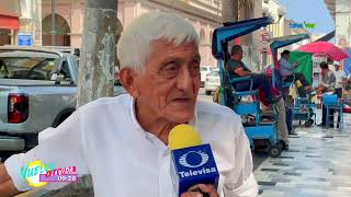 El sr José Luis con 81 años es lustrador de zapatos con muchas historias [upl. by Cirillo]