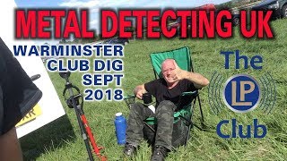 METAL DETECTING Leisure Promotions Club Dig Warminster UK Sept 2018 [upl. by Katee]