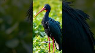 Northern Bald Ibis A Remarkable Comeback from the Brink of Extinction shorts news trending [upl. by Fadden]