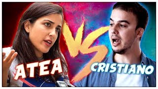 Debate sobre ATEA vs CRISTIANO  DIOS ciencia y homosexualidad [upl. by Anilejna]