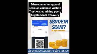 Ethereum minning pool scam on coinbase wallet I Trust wallet mining pool Crypto Scam Recovery [upl. by Decamp679]