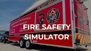 Fernandina Beach amp Nassau County Fire Departments Unveil Fire Safety Simulator produced by JHB Group [upl. by Michella]