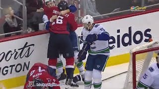 Ben Hutton vs Devante SmithPelly Jan 9 2018 [upl. by Clougher]