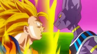 SSJ3 Goku Vs Beerus  DBZ Battle Of Gods [upl. by Allenod]