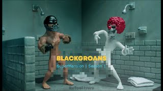 Black Saturn and Groaner  BLACKGROANS  SuperMansion  Season 1 [upl. by Aivilo577]