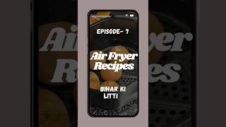 Litti Chokha in Haier Air fryer [upl. by Iggy]