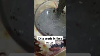 Chia seeds with lime waterdetox drink [upl. by Aliahs]