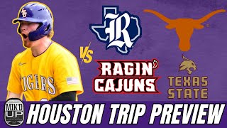 LSU Baseball  Tigers Travel to Houston PREVIEW [upl. by Ahsital]