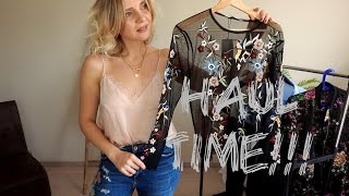 Haul Time Fhasion TRENDS Try On [upl. by Tyler]