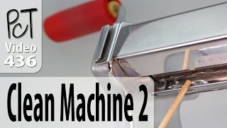 Cleaning Polymer Clay Pasta Machines Tip 2 Scraper Buildup [upl. by Dulcine]