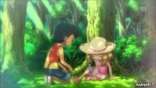 Ash conoce a Serena  Amourshipping  Pokémon XY 07  Sub Español [upl. by Coniah]