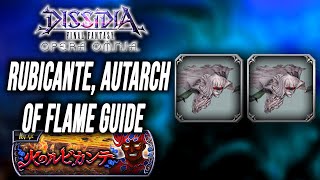 DFFOO  Rubicante Autarch of Flame Guide [upl. by Dlarej]