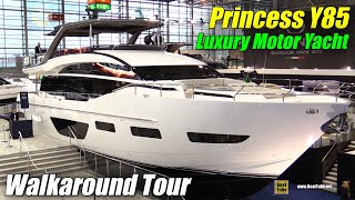 2020 Princess Y85 Luxury Yacht  Walkaround Tour  2020 Boot Dusseldorf [upl. by Flaherty885]