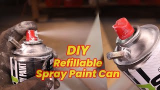 DIY Refillable Spray Paint Can [upl. by Llemor]