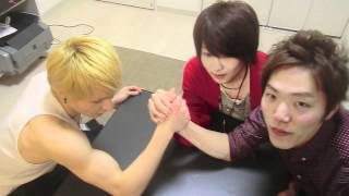 HIKAKINサシマンVSペインダンテ腕相撲対決 Arm Wrestling Tournament PDS [upl. by Hamner]