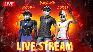 LIVE ON 🔴 BARDACH YT HAKAI TV LOKAS FF 🍷🗿 [upl. by Voccola217]