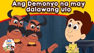 Ang Demonyo na may dalawang ulo  Kwentong Pambata  Mga kwentong pambata tagalog na may aral [upl. by Llerihs611]