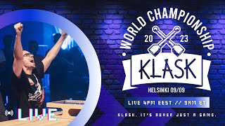 FastPaced Action KLASK World Championship 23 [upl. by Carolynne]