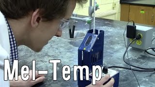 Melting Point Determination  The MelTemp [upl. by Merc]